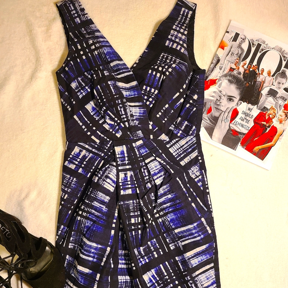 Banana Republic Blue Canvas dress